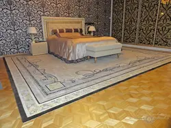 Carpets in the bedroom modern design