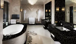 Luxury bathroom interior