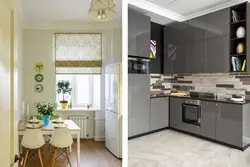 Kitchen Design 7Kv With Refrigerator