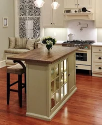 Kitchen islands photos in small kitchens