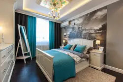 Bright bedroom interior design