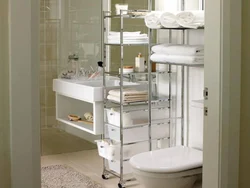 Bathroom storage interior