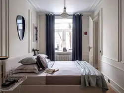 Дизайн небольших спален с окном
