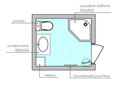 Андозаҳои тарҳрезии ҳоҷатхона ва ҳаммом