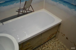 Acrylic bathtub insert photo