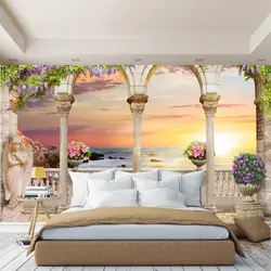3 d wallpaper for bedroom walls photo
