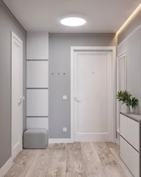 Doors in the hallway of a house photo