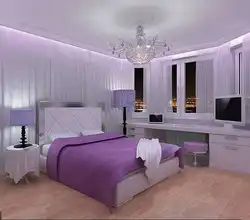 Дизайн Спален В Фиолетовых Цветах