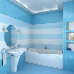 Ванная в голубых тонах фото дизайн