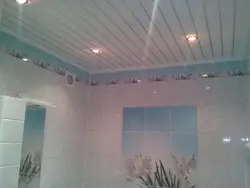 Потолочные панели фото ванной комнаты