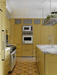 Mustard Kitchens In The Interior Photo