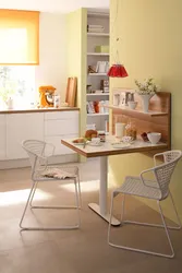 Kitchen table for small kitchens photo