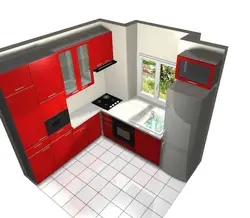 Kitchen 3 by 6 design project