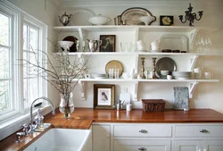 Kitchen shelf design