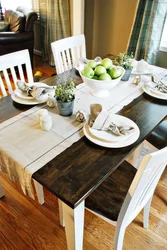 How to decorate a kitchen table photo