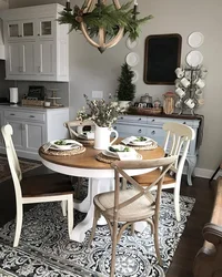 How To Decorate A Kitchen Table Photo