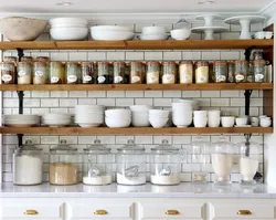 Системы хранения на кухне дизайн