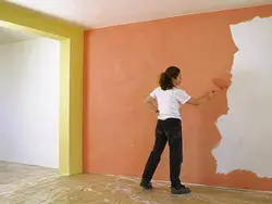 Краска вместо обоев в квартире для стен фото