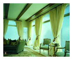 Curtain design for living room for one window