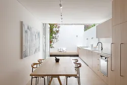 Кухня вдоль одной стены дизайн