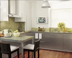 Does Gray Go With Beige In The Kitchen Interior?