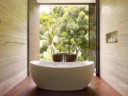 Eco bathroom design