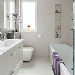 Белая ванная маленькая фото