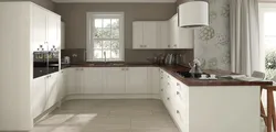 Kitchen design if the floor is light