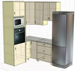 Дизайн маленькой кухни с духовым шкафом