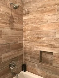 Laminate bathroom photo in the interior
