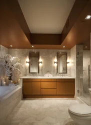 Низкий потолок в ванной дизайн