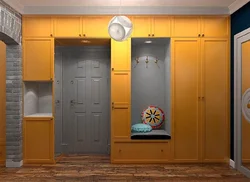 Hallway Design With Two Doors Photo