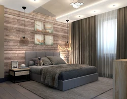 Loft Bedroom Design In Light Colors