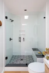 Душ экраны фотосуреті бар ванна бөлмесі