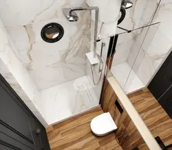 Дизайн ванны с душевой кабиной и стиральной машиной фото