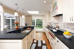 Photo of a spacious kitchen