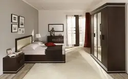 Дизайн спальни венге