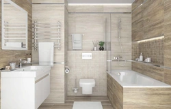 Agate tile bath design