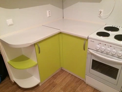 Kitchen Set With Corner Sink For A Small Kitchen Photo
