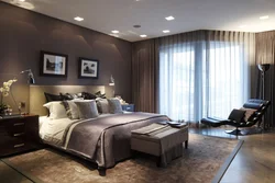 Bedroom Interior Design With Dark Furniture