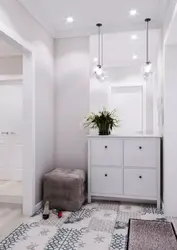 Hallway interiors in white