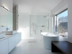 Modern large bathtub design