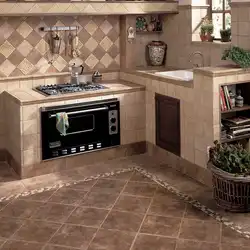 Дизайн кухни комнаты плитка