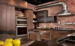 DIY loft style kitchen design