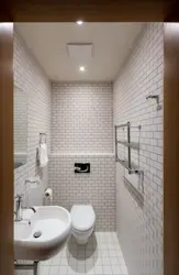 Туалет с умывальником в квартире фото