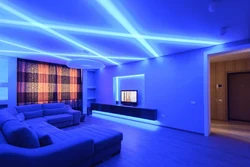 Light Suspended Ceilings In The Living Room Photo