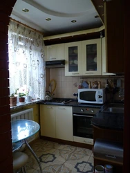 Kitchen Design In Khrushchev Two-Room Apartment