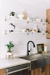 Kitchen wall tile design