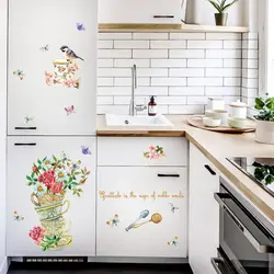 Kitchen decor photo stickers