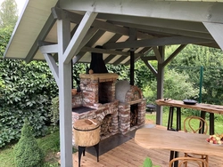 Photo of barbecue kitchens in dachas